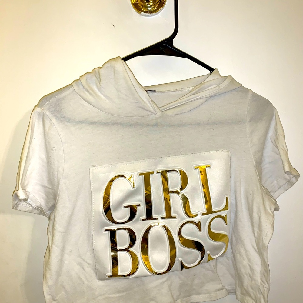 Davida Women’s Hooded Girl Boss Small Cropped
